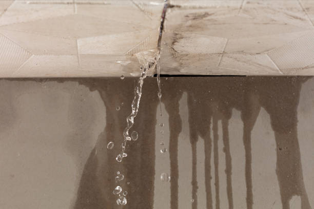 Professional Flood Damage Cleanup technician working in Middletown, NJ